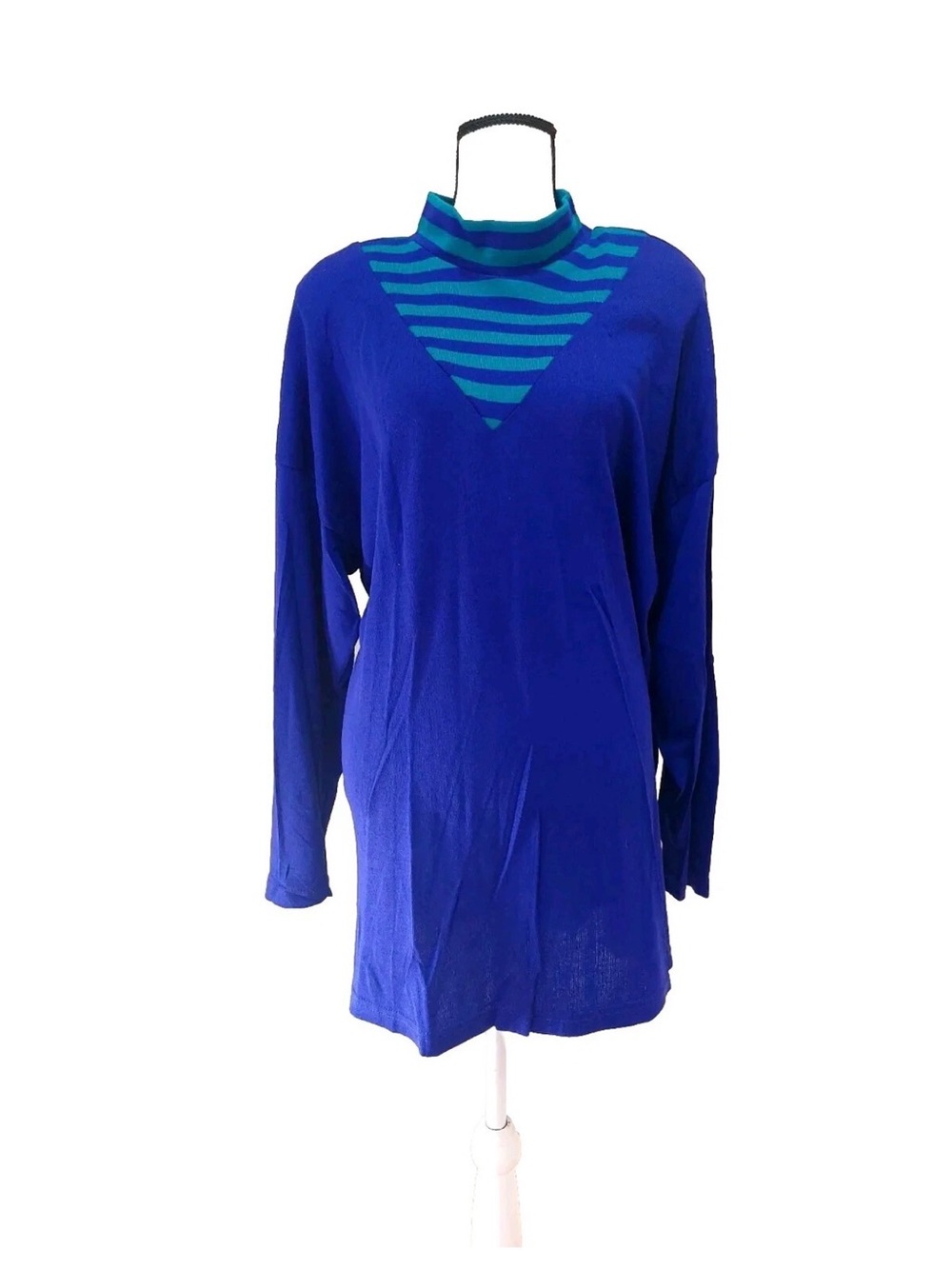 NEW/DIANA MARCO/VINTAGE/PLUS 20/SWEATER/TUNIC/PULLOVER/MOCK COLLAR/KNIT/U.S.A./